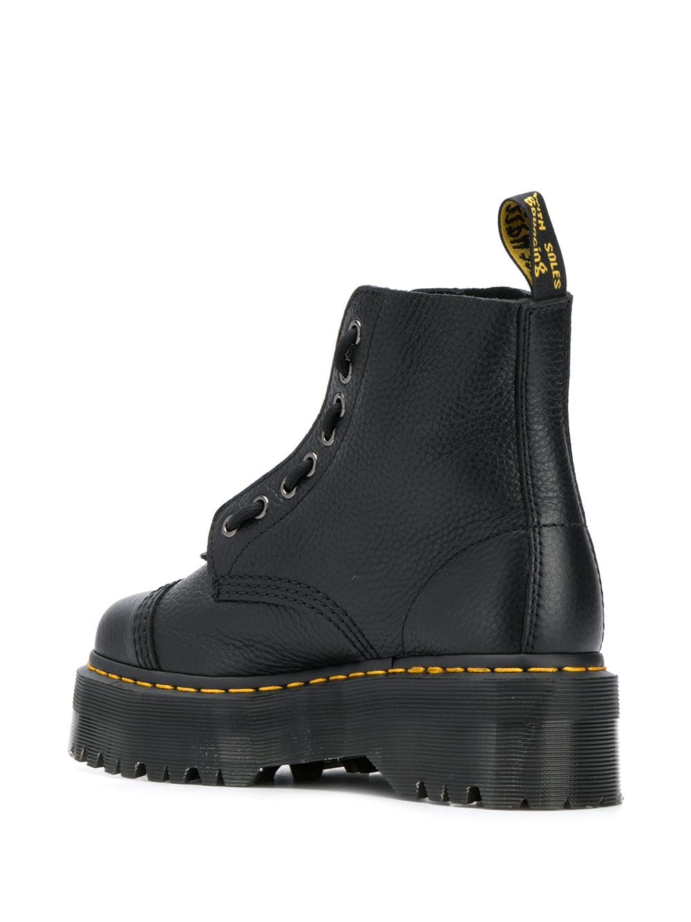 Dr. Martens Sinclair Black Leather Boots image 2