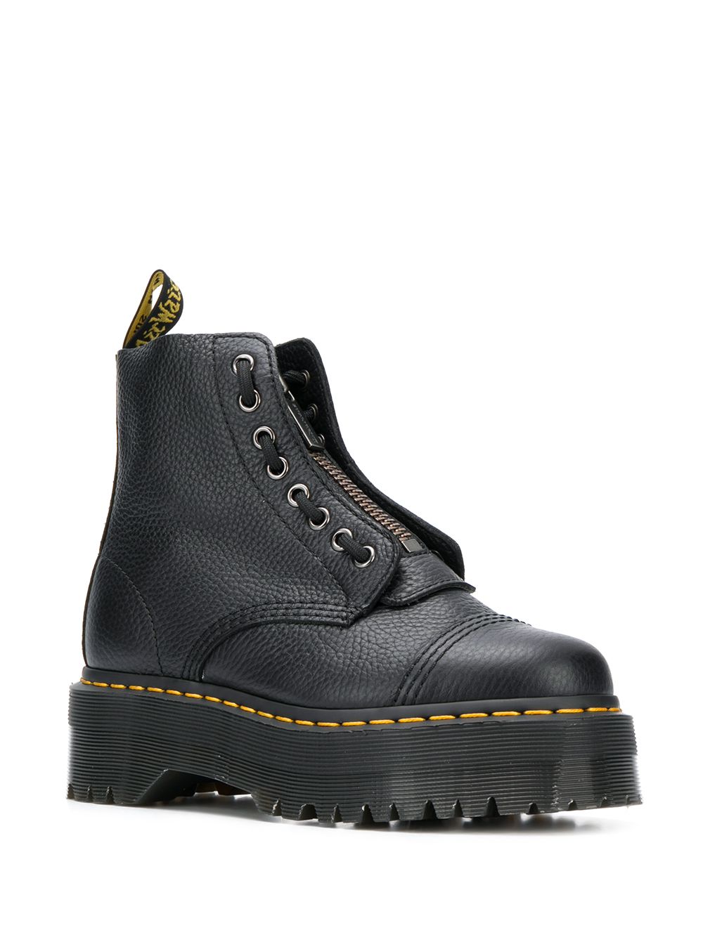 Dr. Martens Sinclair Black Leather Boots image 3