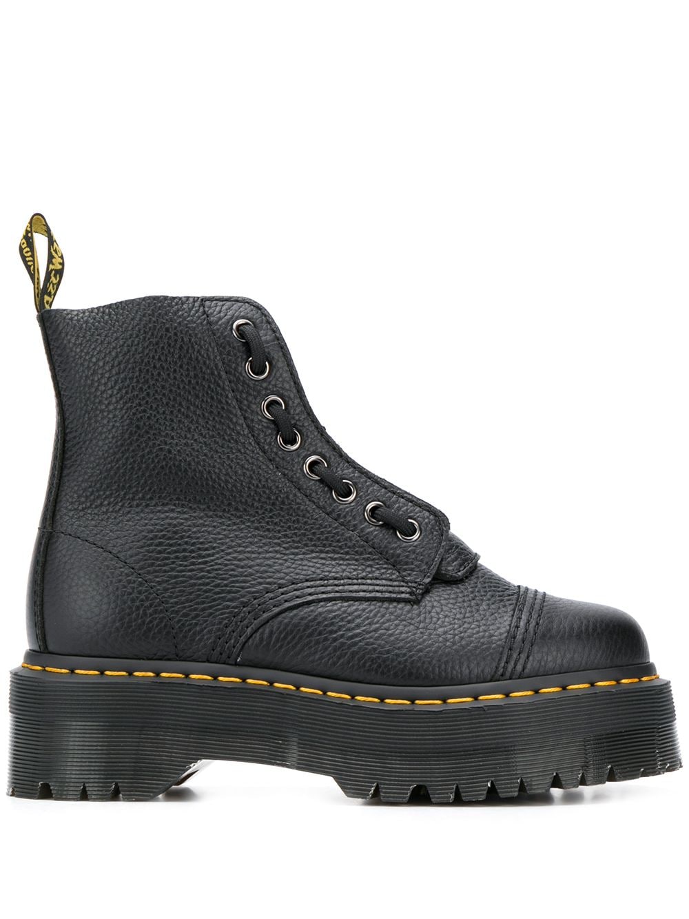 Dr. Martens Sinclair Black Leather Boots image 0