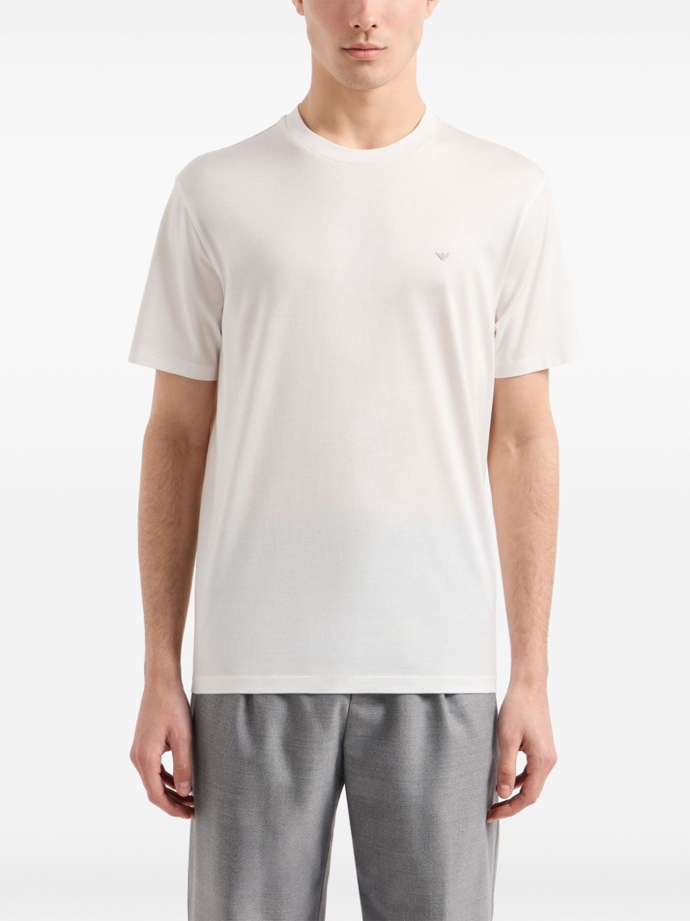 EMPORIO ARMANI CAPSULE T-shirts and Polos White image 1