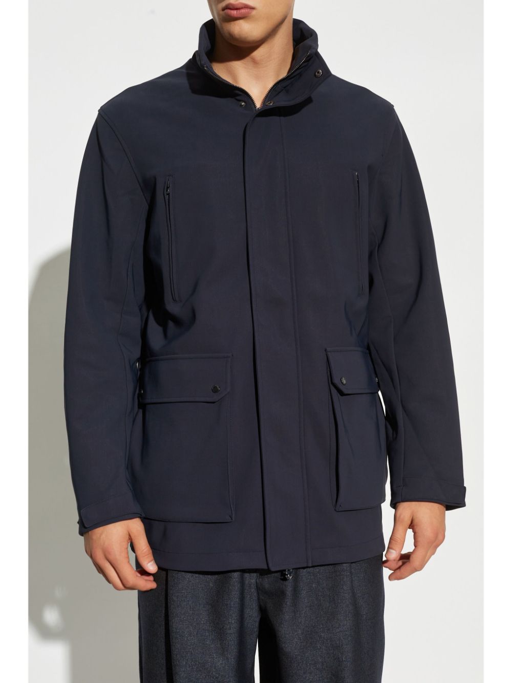 EMPORIO ARMANI CAPSULE Coats Blue image 2