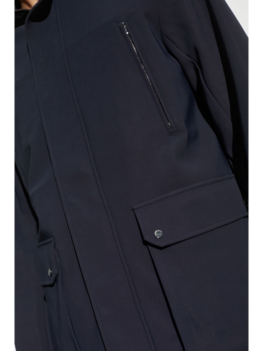 EMPORIO ARMANI CAPSULE Coats Blue image 3