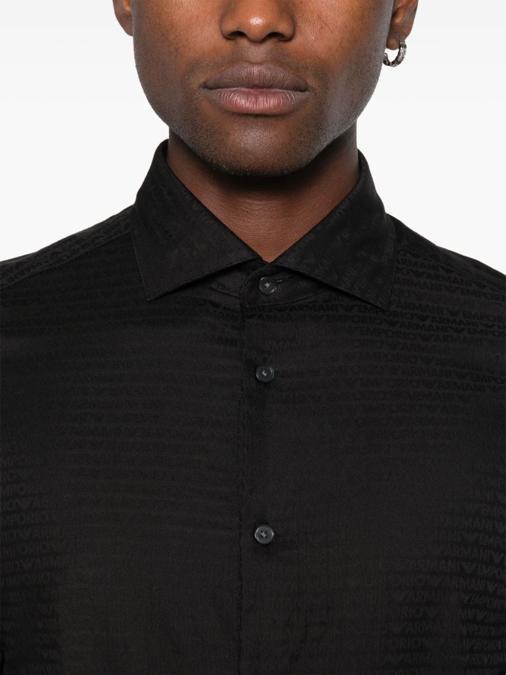 Emporio Armani Shirts Black image 1