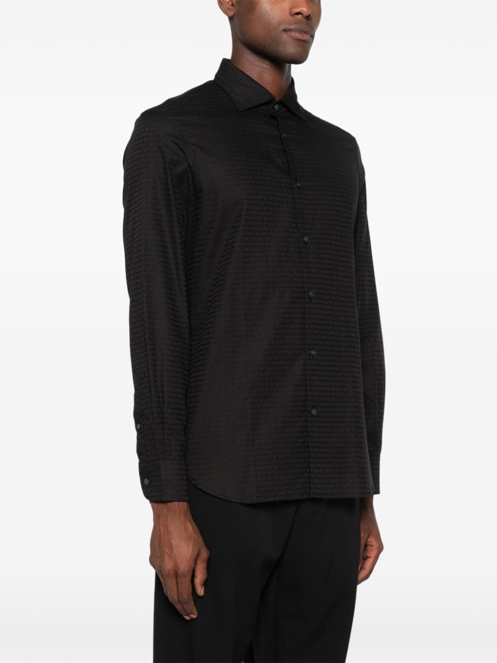 Emporio Armani Shirts Black image 4