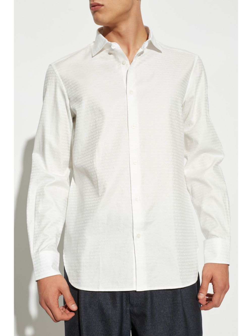 Emporio Armani Shirts White image 4