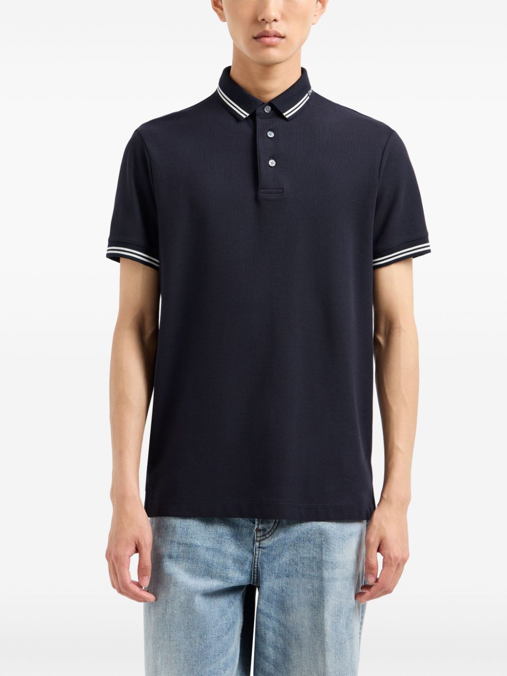 Emporio Armani T-shirts and Polos Blue image 1