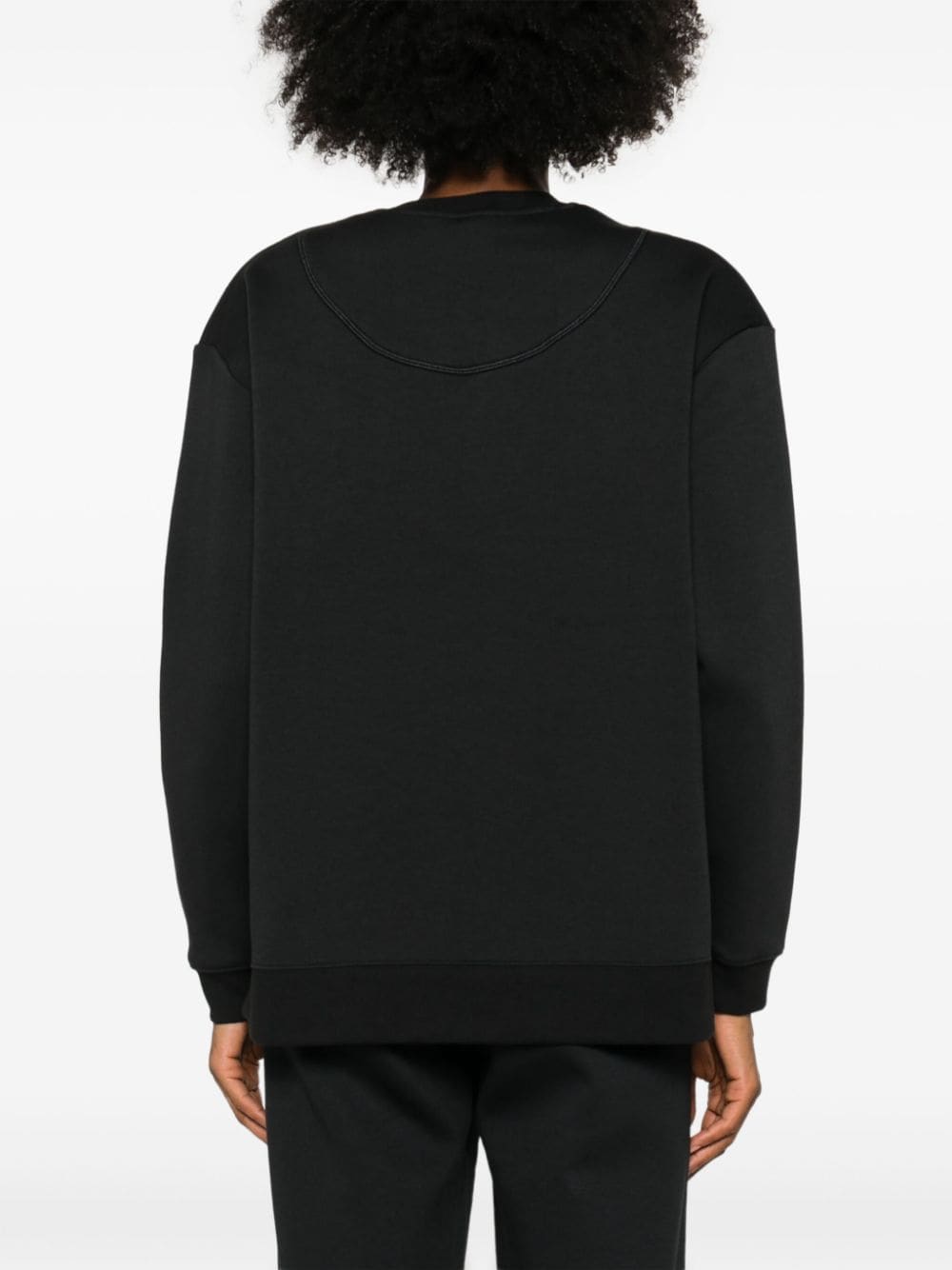 Adidas by Stella McCartney Women's Black Cotton Sweatshirt image 3