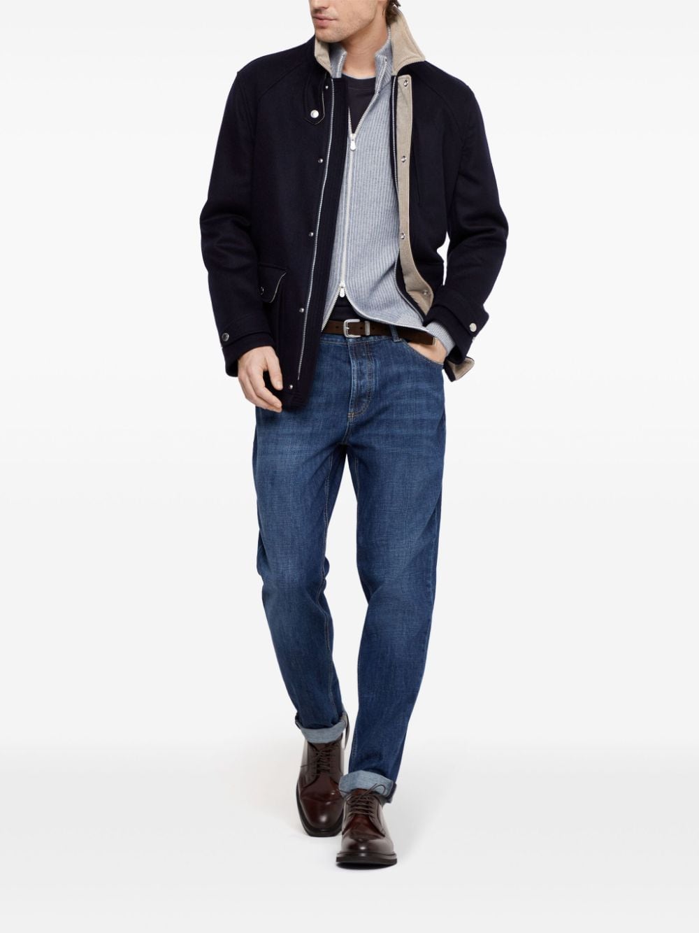 Brunello Cucinelli Blue Denim Jeans image 1