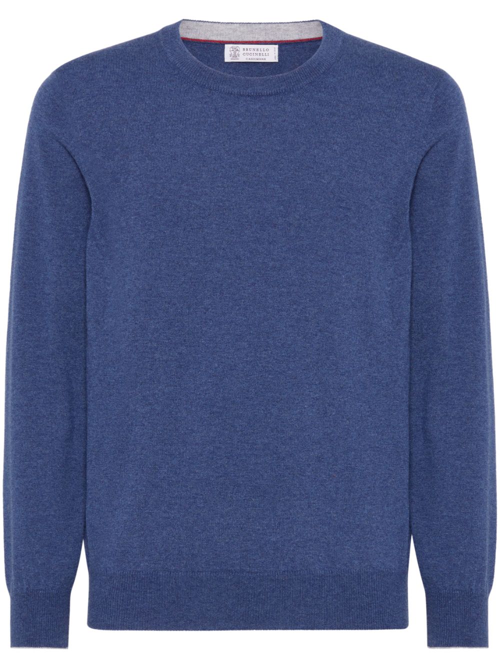 Brunello Cucinelli Men's Cashmere Crewneck Sweater - Clear Blue image 0