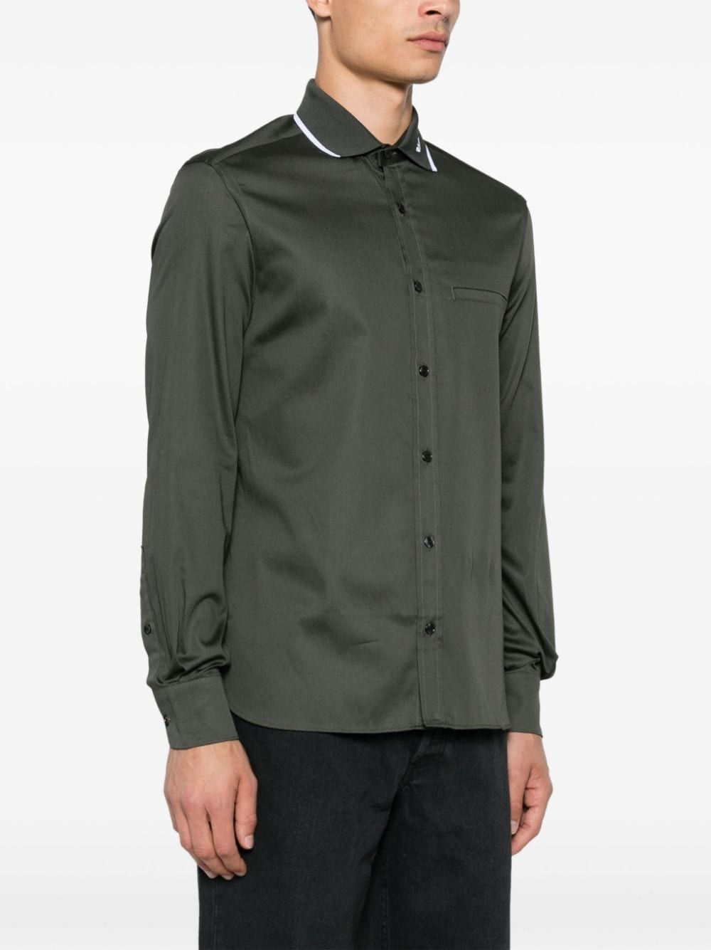 Emporio Armani Shirts Green image 4