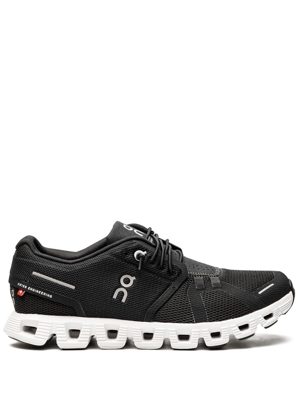 On Running Black Mesh Sneakers image 0