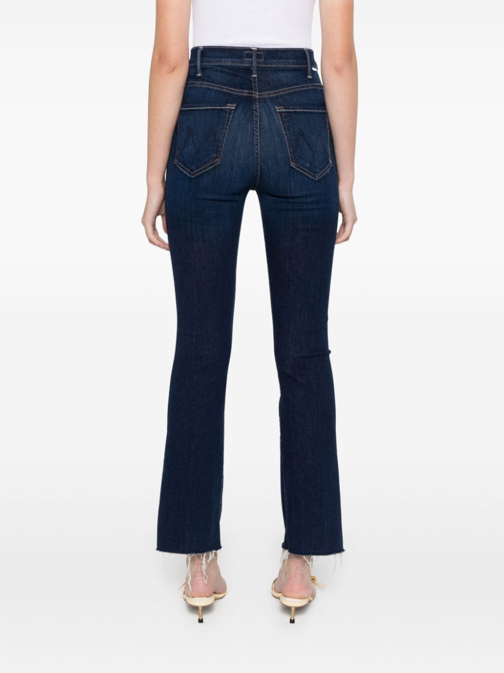 Women's Classic Straight Leg Blue Jeans image 4