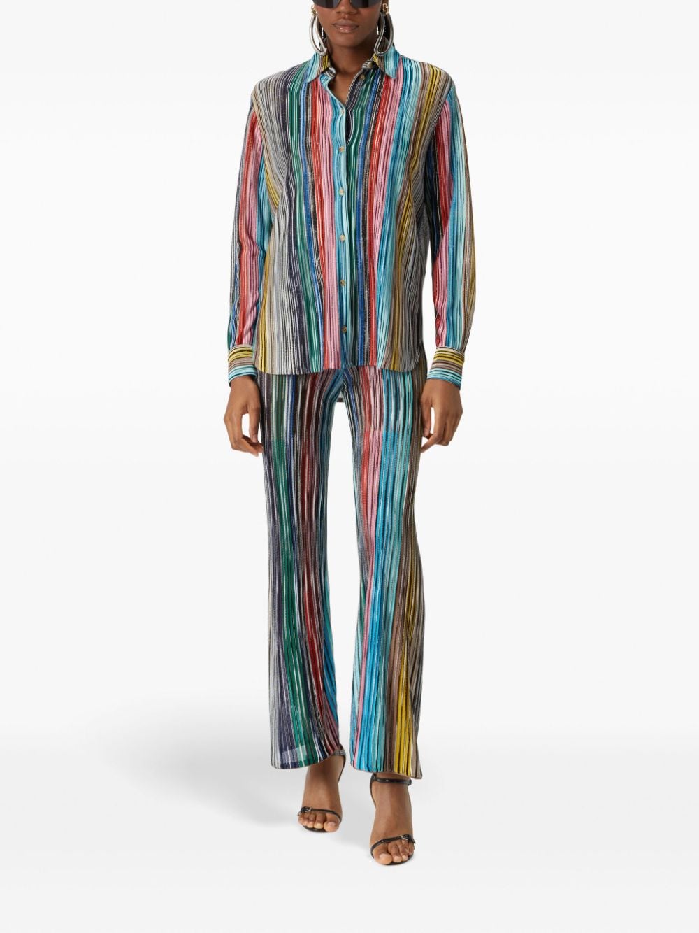 Missoni Multicolor Flared Trousers image 3