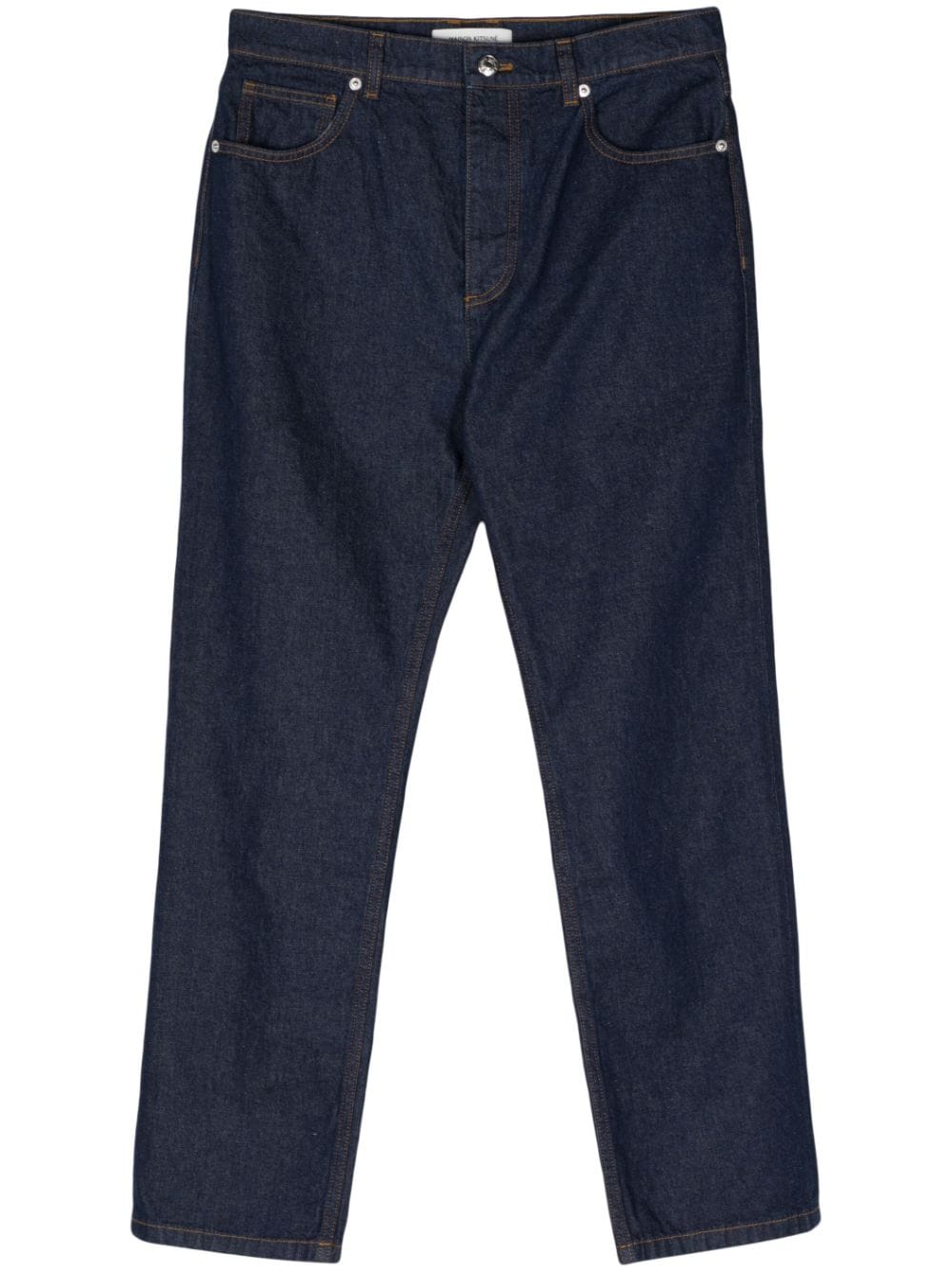 Maison Kitsune Blue Denim Jeans for Men image 0