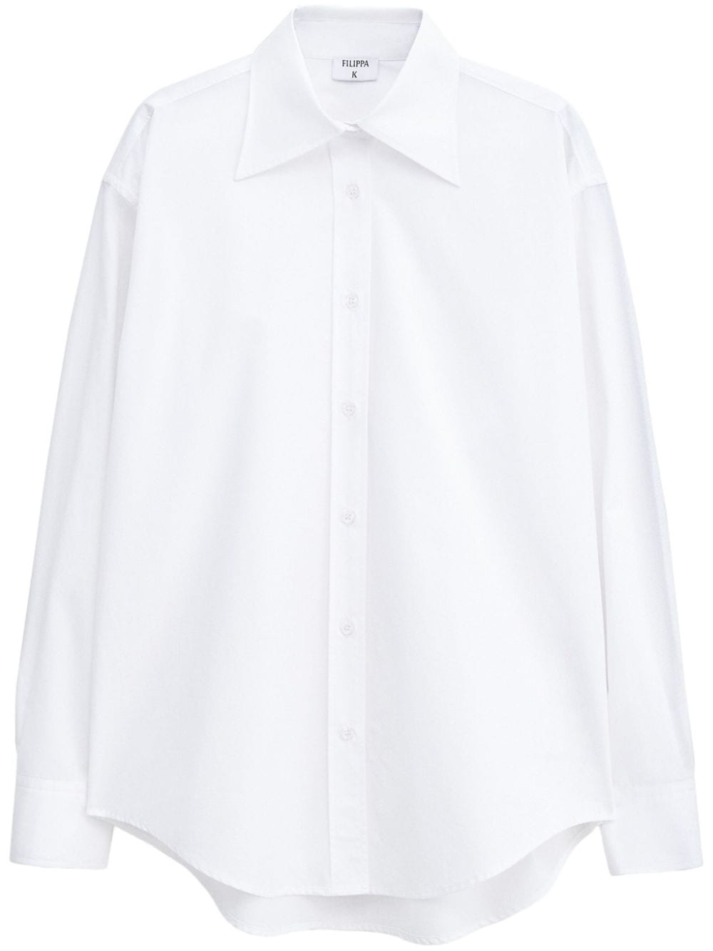 FILIPPA K White Organic Cotton Poplin Shirt image 0