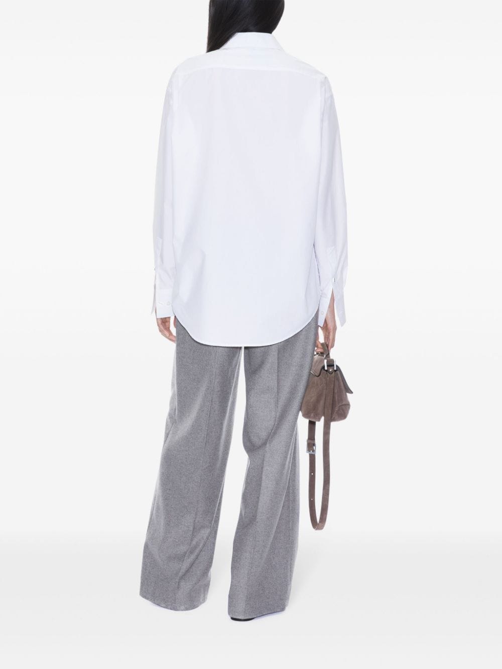 FILIPPA K White Organic Cotton Poplin Shirt image 2