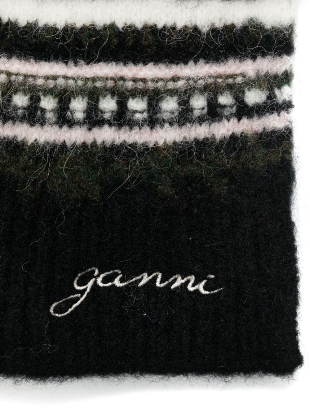 GANNI Scarfs Black image 1