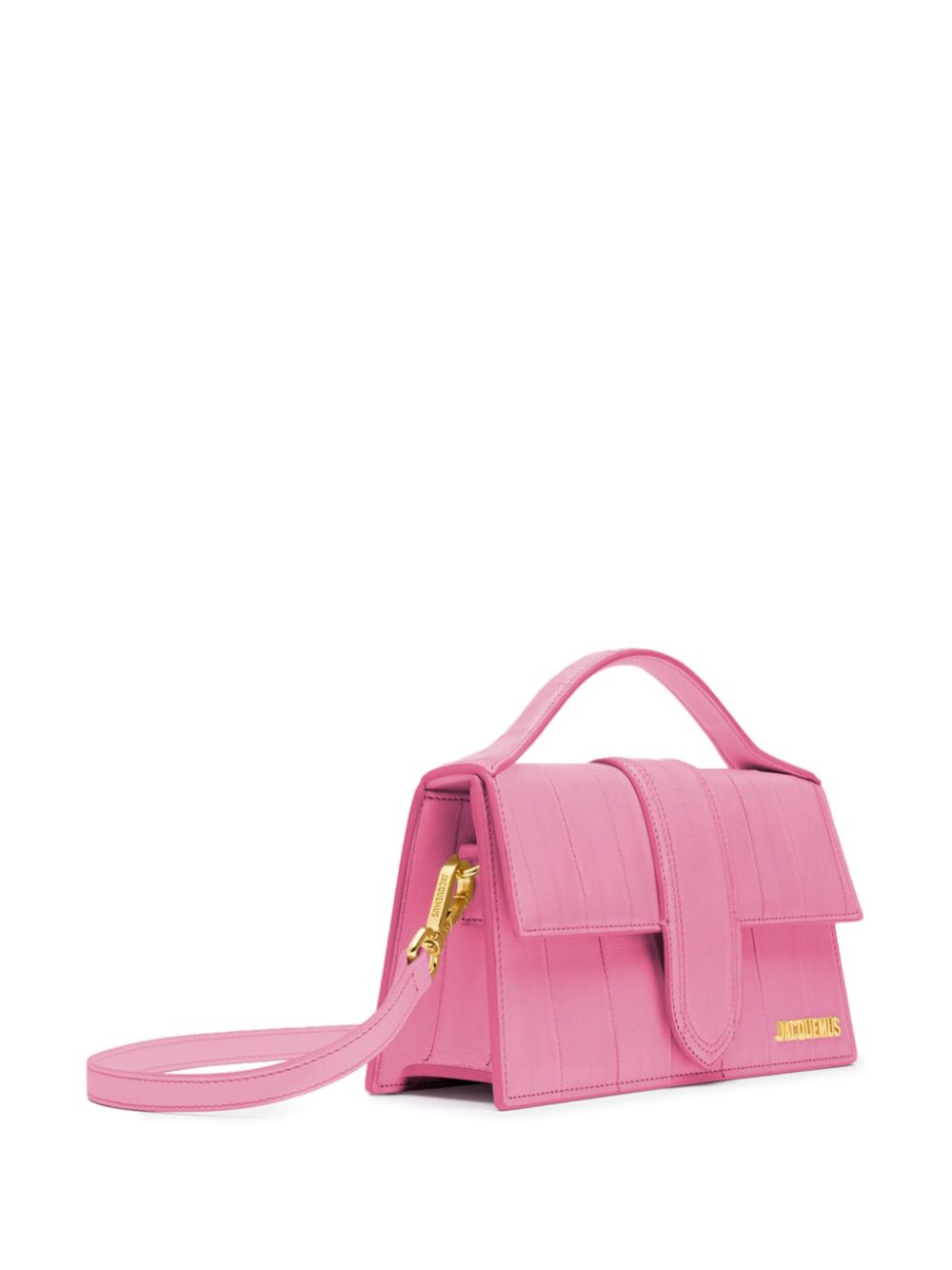 JACQUEMUS Le Chiquito  Small Pink Leather Shoulder Bag image 1