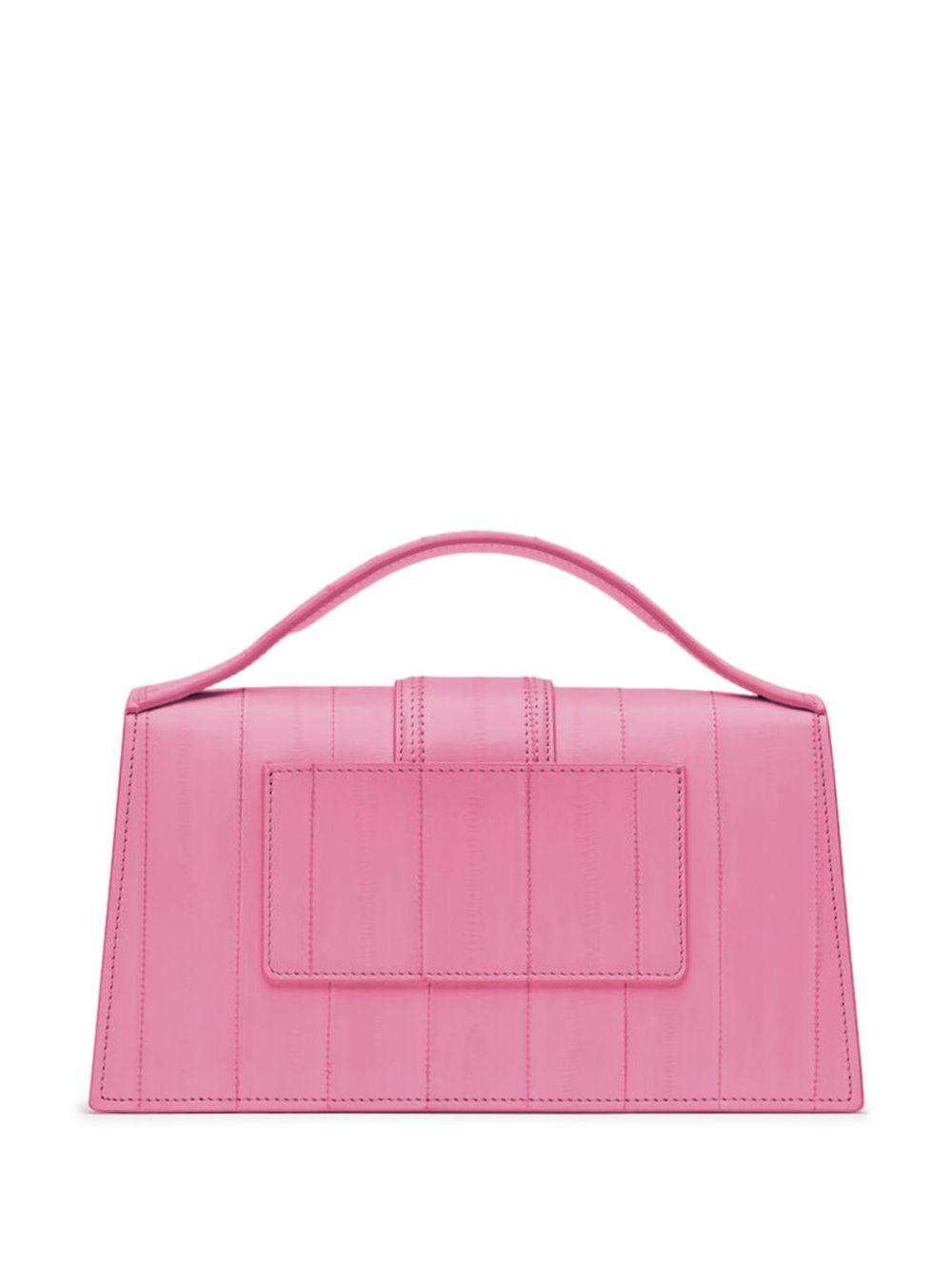 JACQUEMUS Le Chiquito  Small Pink Leather Shoulder Bag image 4