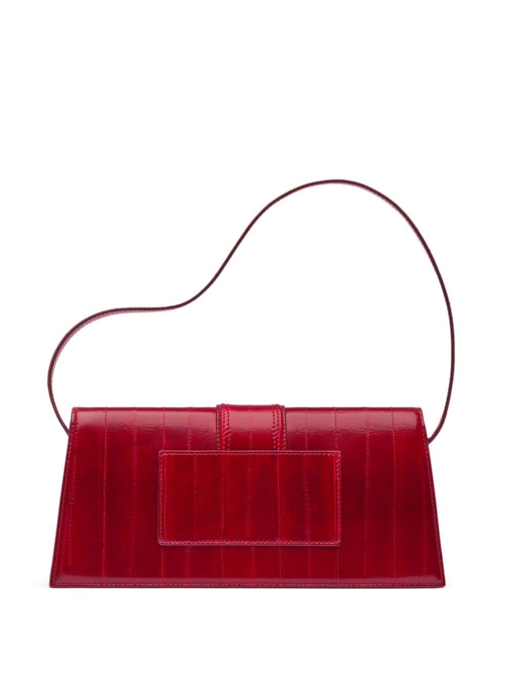 JACQUEMUS Bordeaux Leather Crossbody Bag image 5