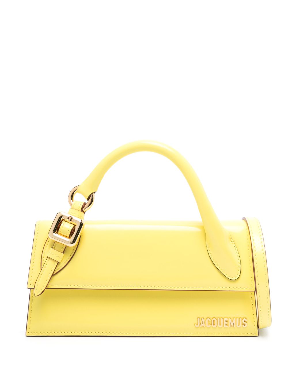 JACQUEMUS Le Chiquito Mini Bag in Fluorescent Yellow image 0