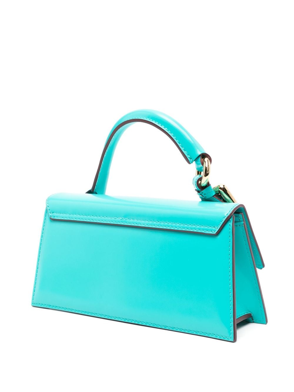 JACQUEMUS Le Chiquito Mini Bag in Clear Blue image 1