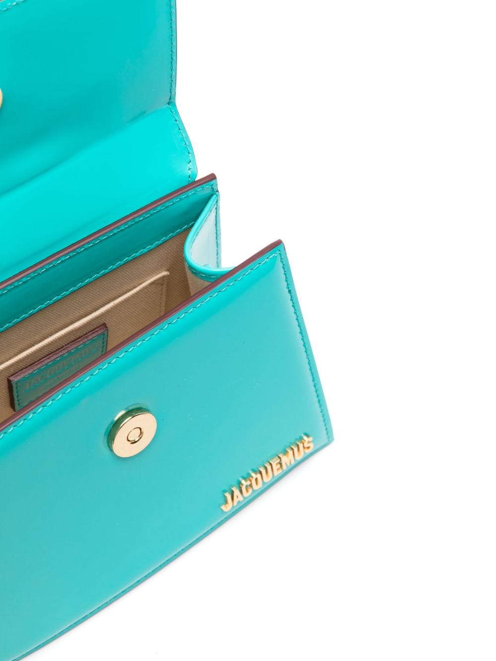 JACQUEMUS Le Chiquito Mini Bag in Clear Blue image 3