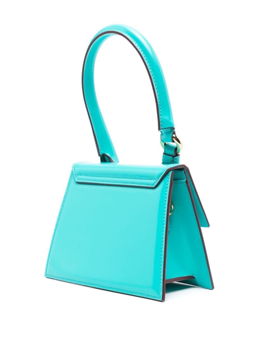 JACQUEMUS Le Chiquito Mini Bag in Clear Blue image 4