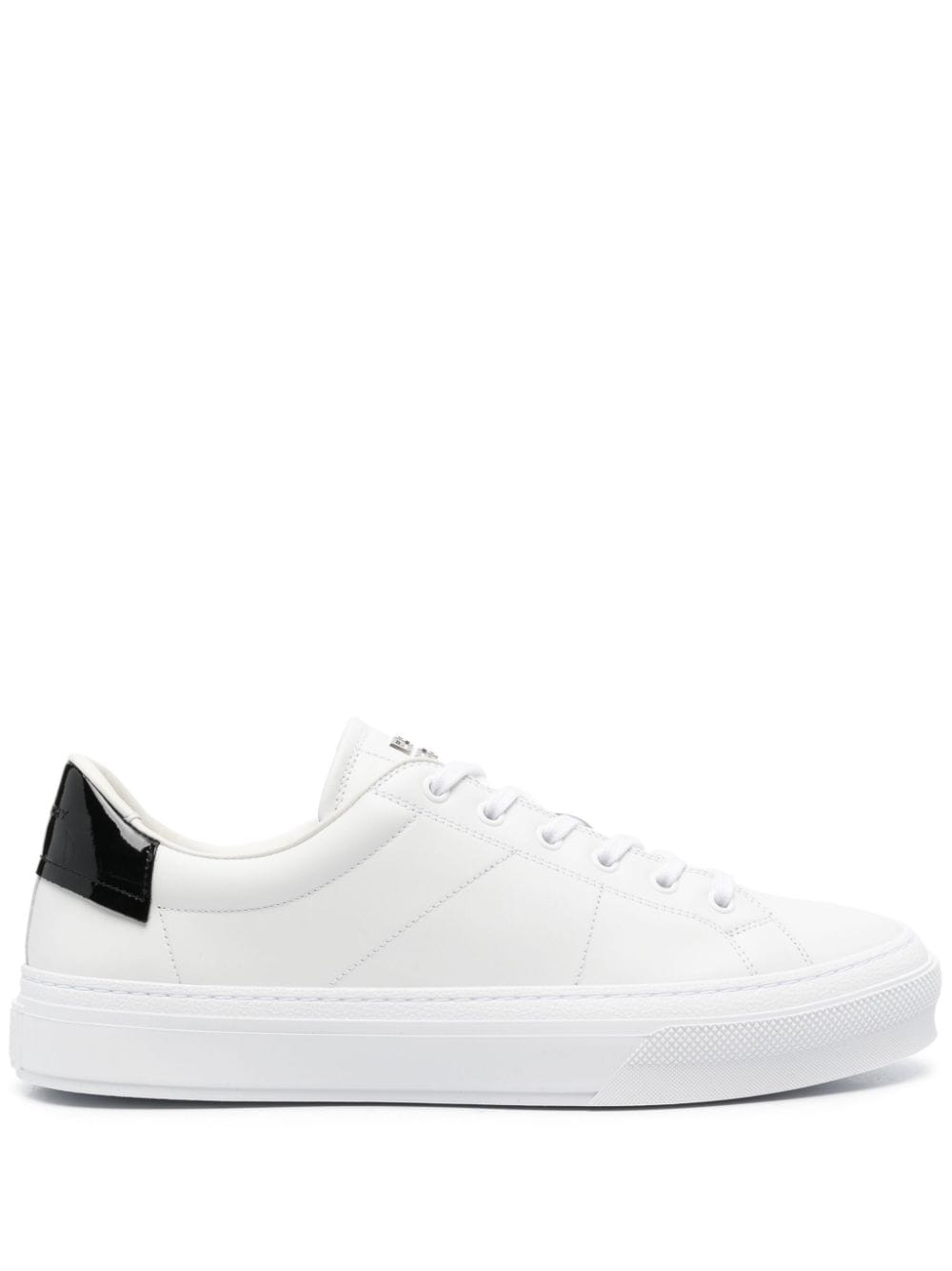 Givenchy 4G Logo White Leather Sneakers image 0