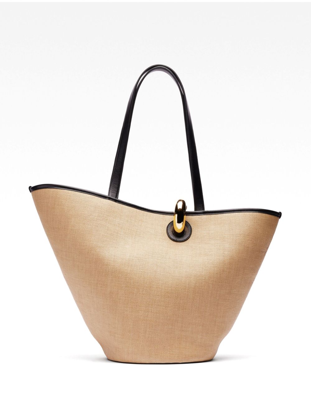 JACQUEMUS Le Chiquito  Beige Cotton Canvas Shoulder Bag image 3