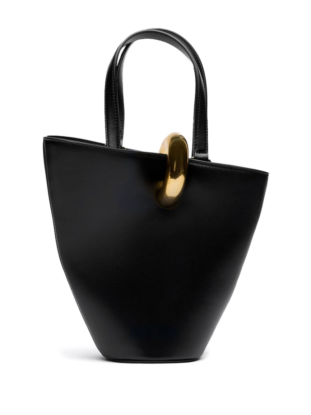 JACQUEMUS Le Chiquito Black Calfskin Leather Bag image 3