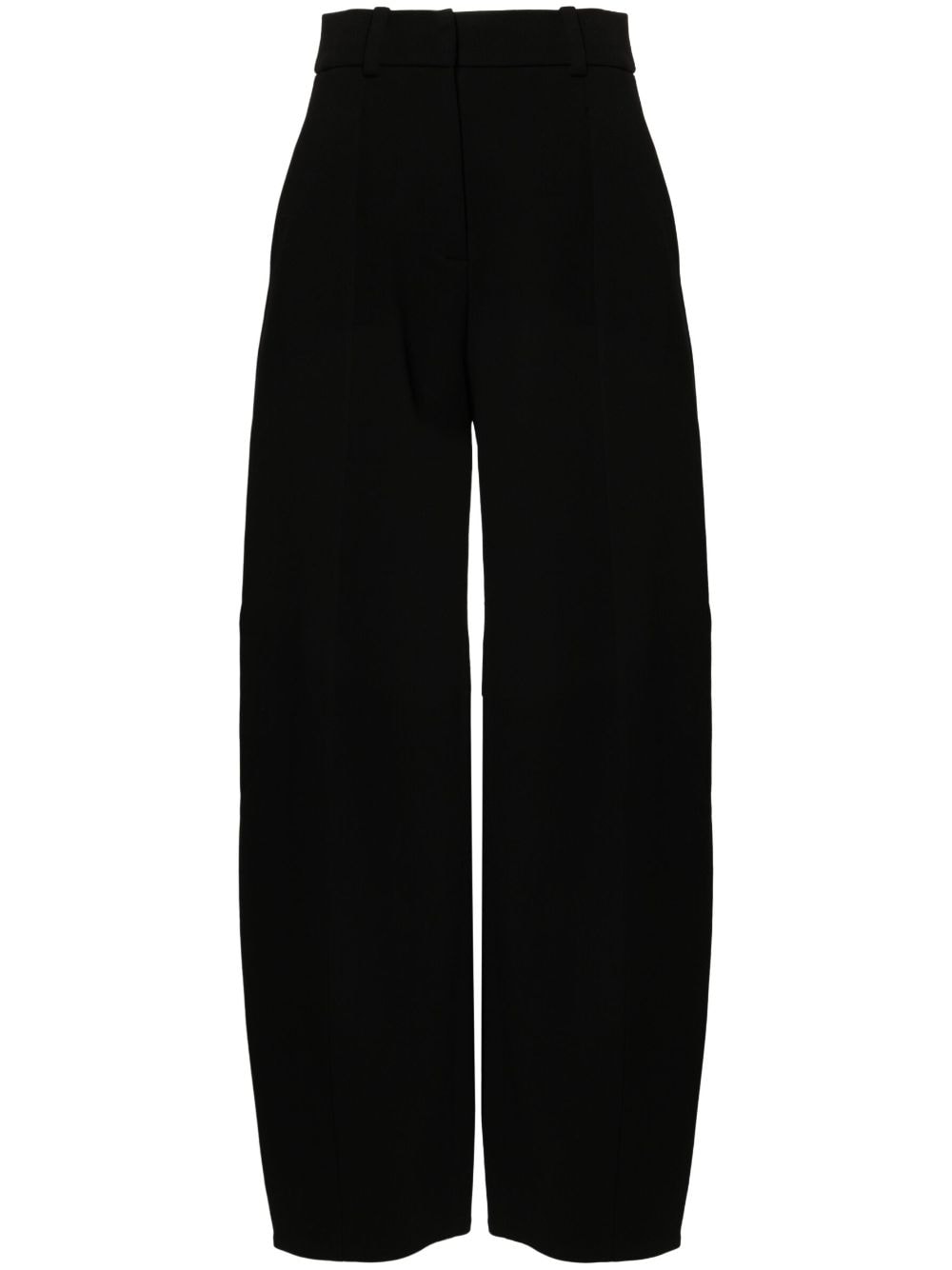 JACQUEMUS Wide-Leg Trousers in Black image 0