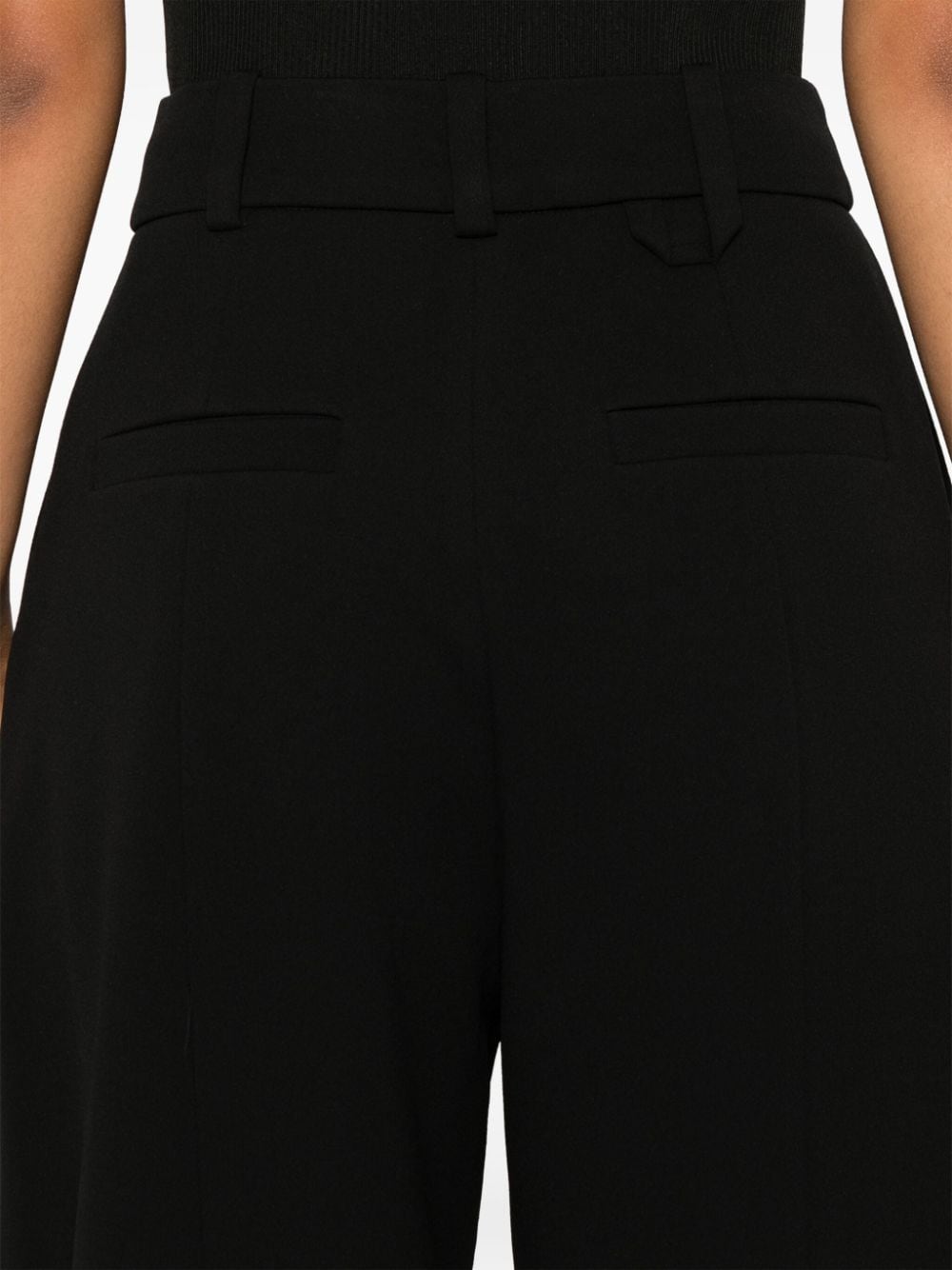 JACQUEMUS Wide-Leg Trousers in Black image 2