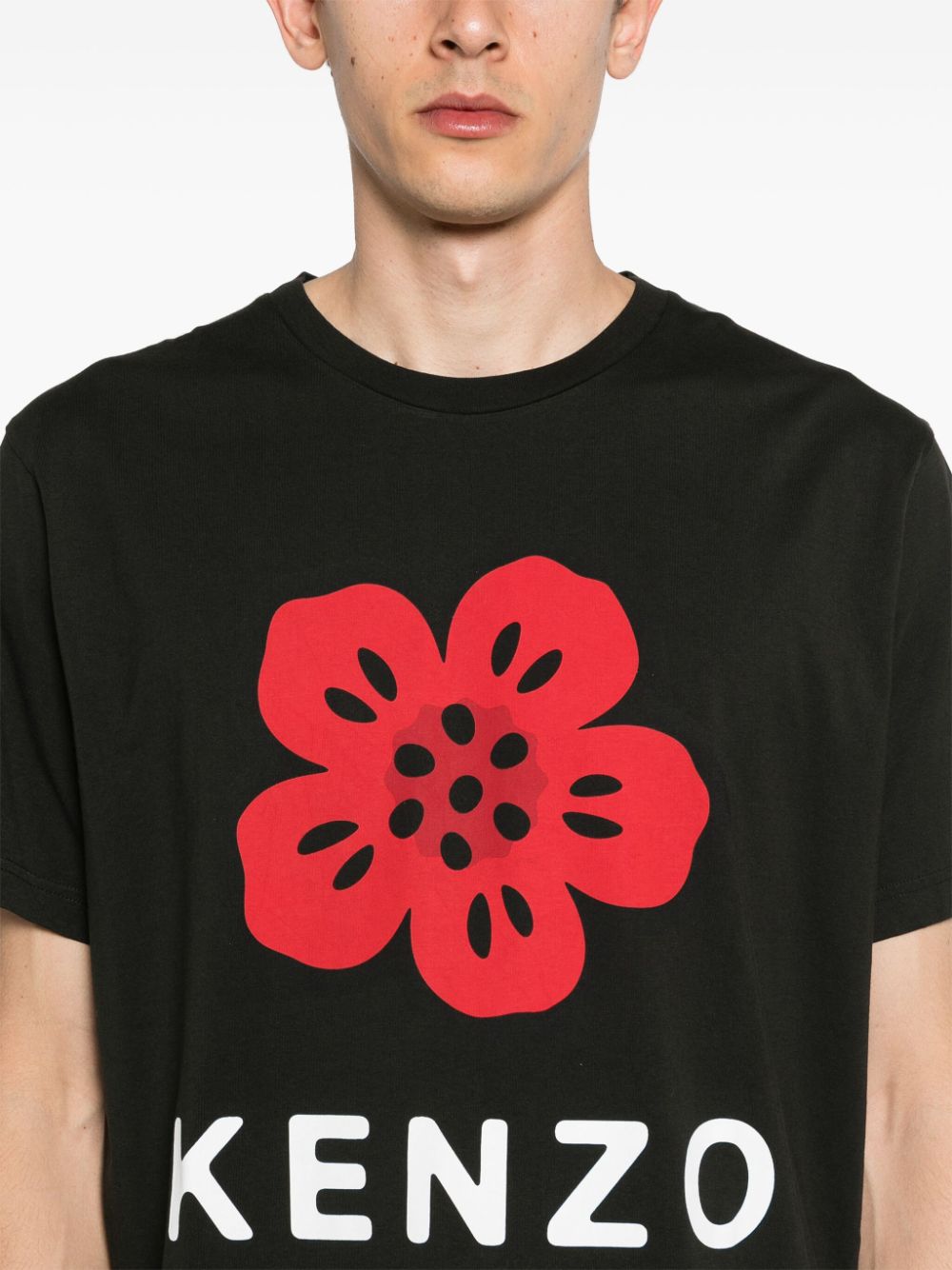 Kenzo Men's Black Boke Flower T-Shirt image 1