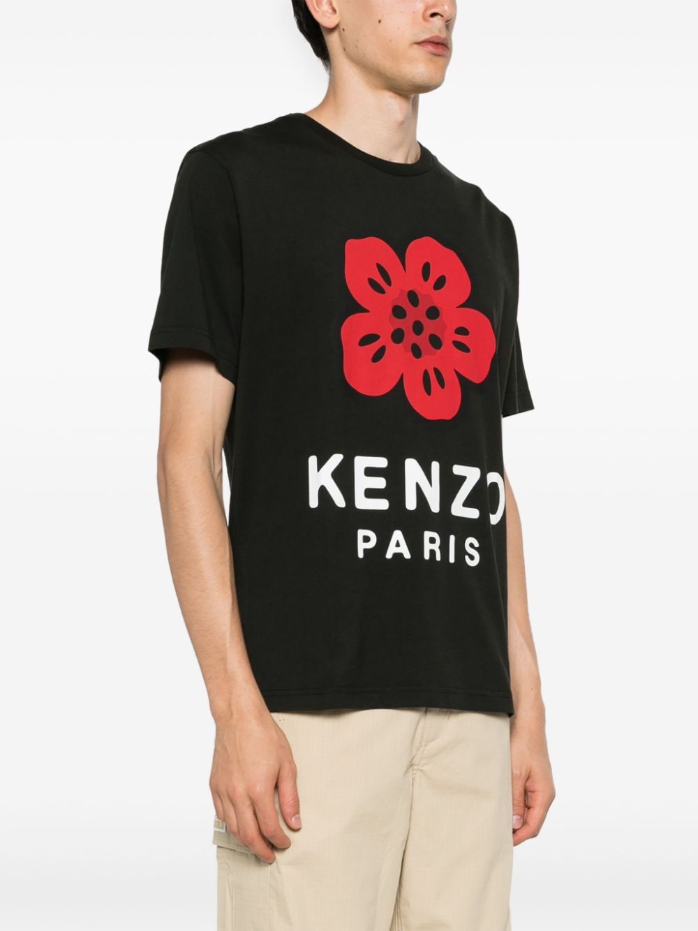 Kenzo Men's Black Boke Flower T-Shirt image 2