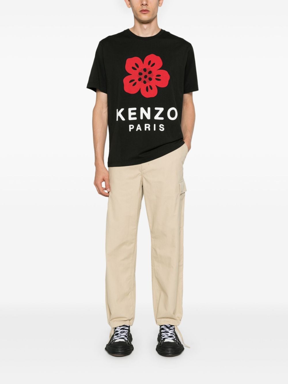 Kenzo Men's Black Boke Flower T-Shirt image 4