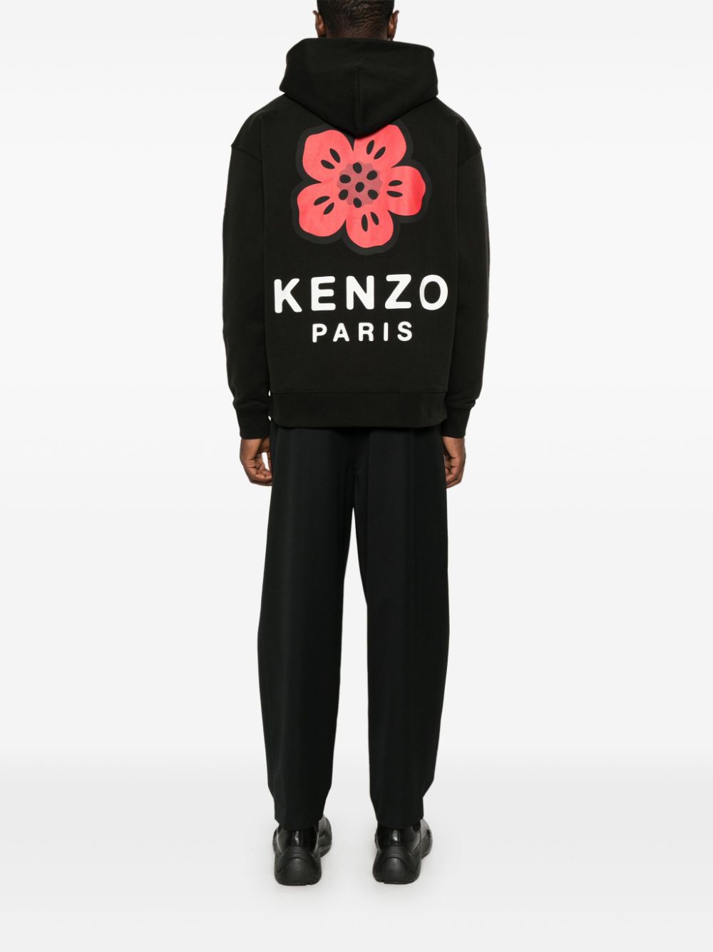 Kenzo Black Boke Flower Print Sweatshirt image 1