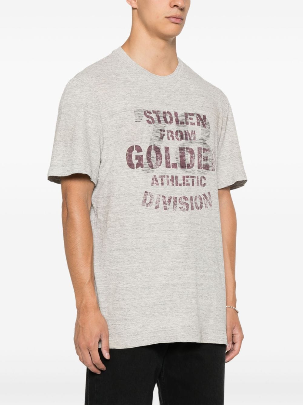 Golden Goose T-shirts and Polos Grey image 3