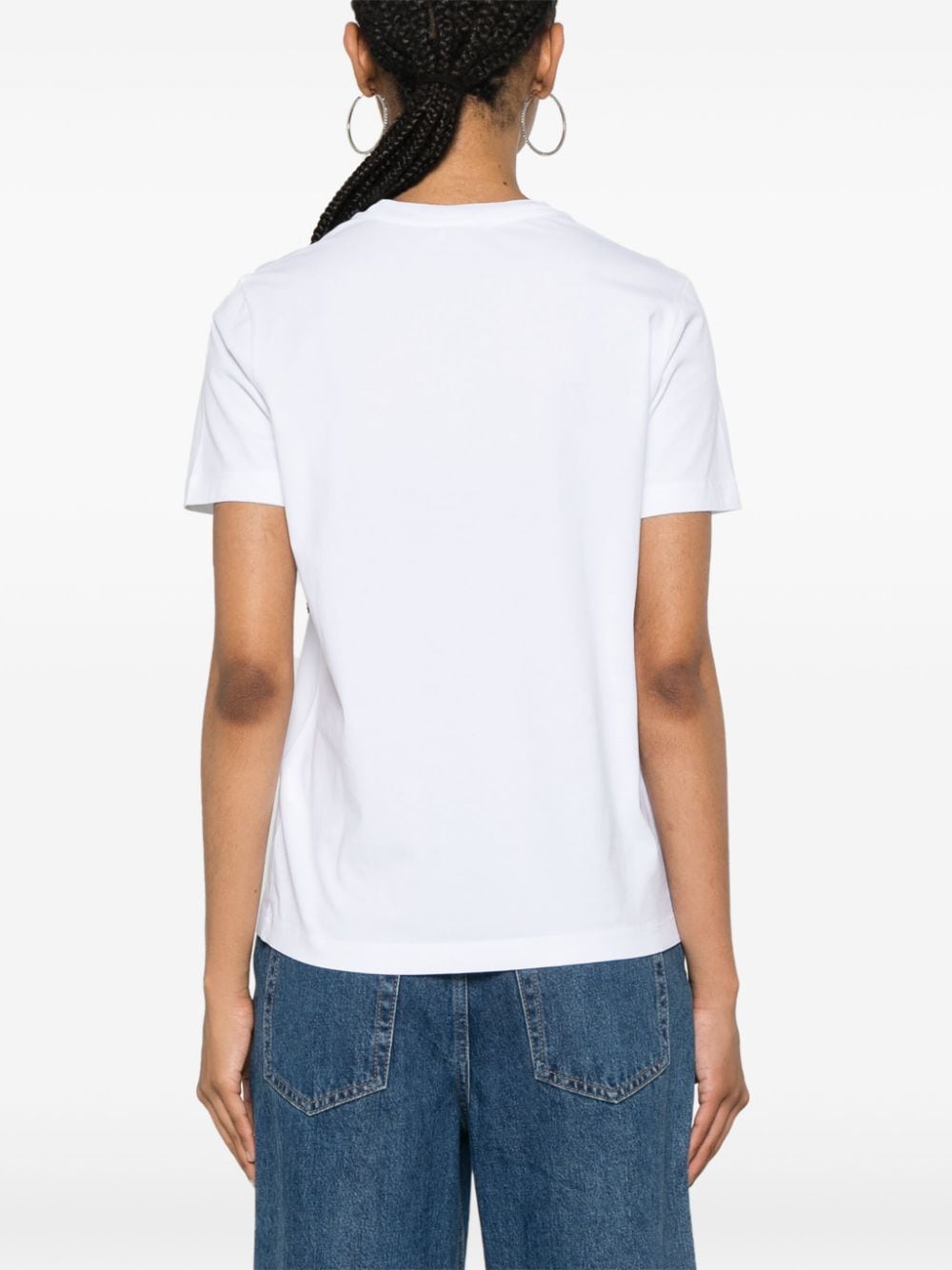 Kenzo Logo Print White T-Shirt image 4