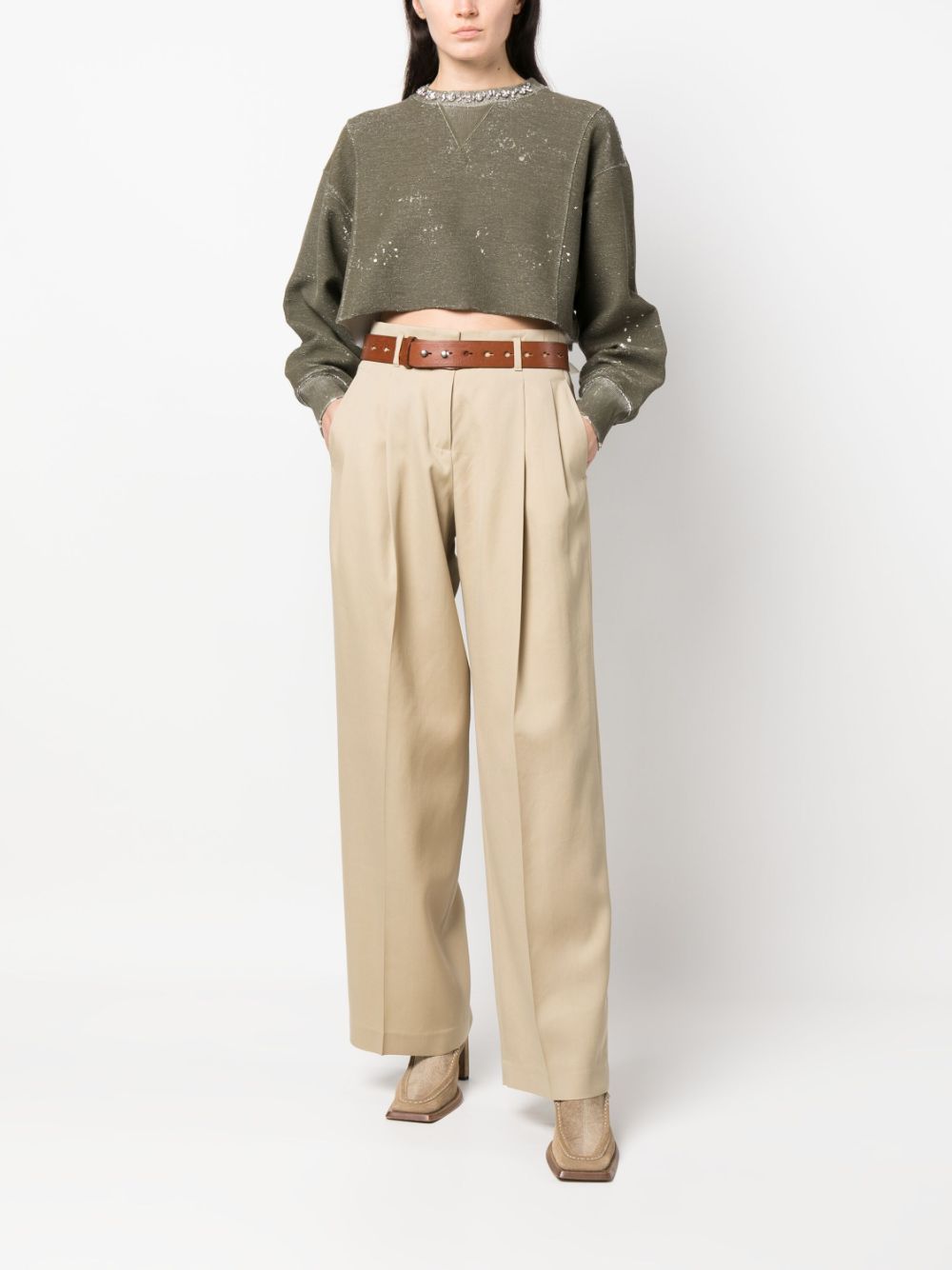 Golden Goose Trousers Beige image 4