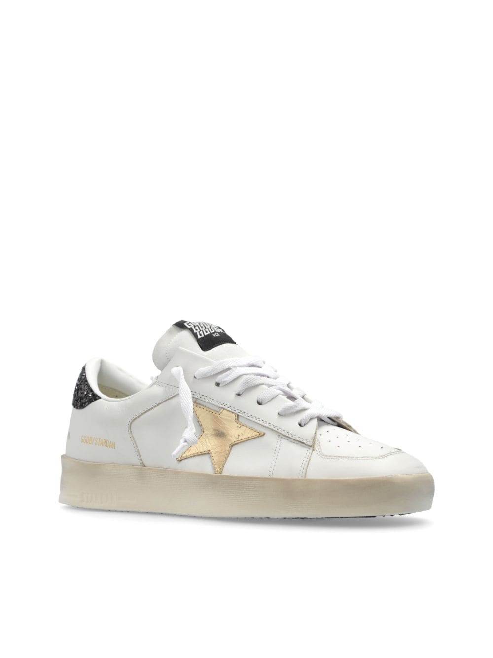 Golden Goose Deluxe Brand Grey Leather Sneakers image 3