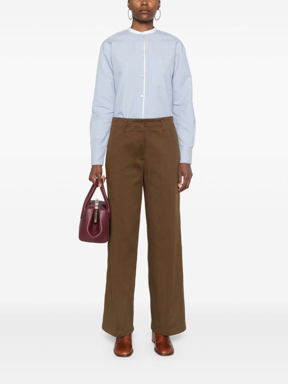 Forte Forte Trousers Brown image 3