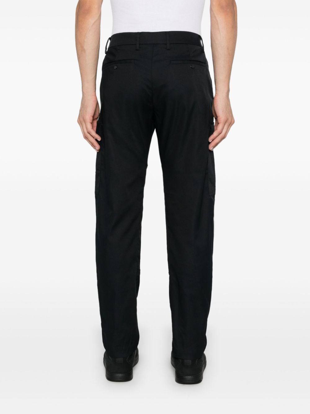 C.P. Company Metropolis Textured Cargo Trousers - Black image 4