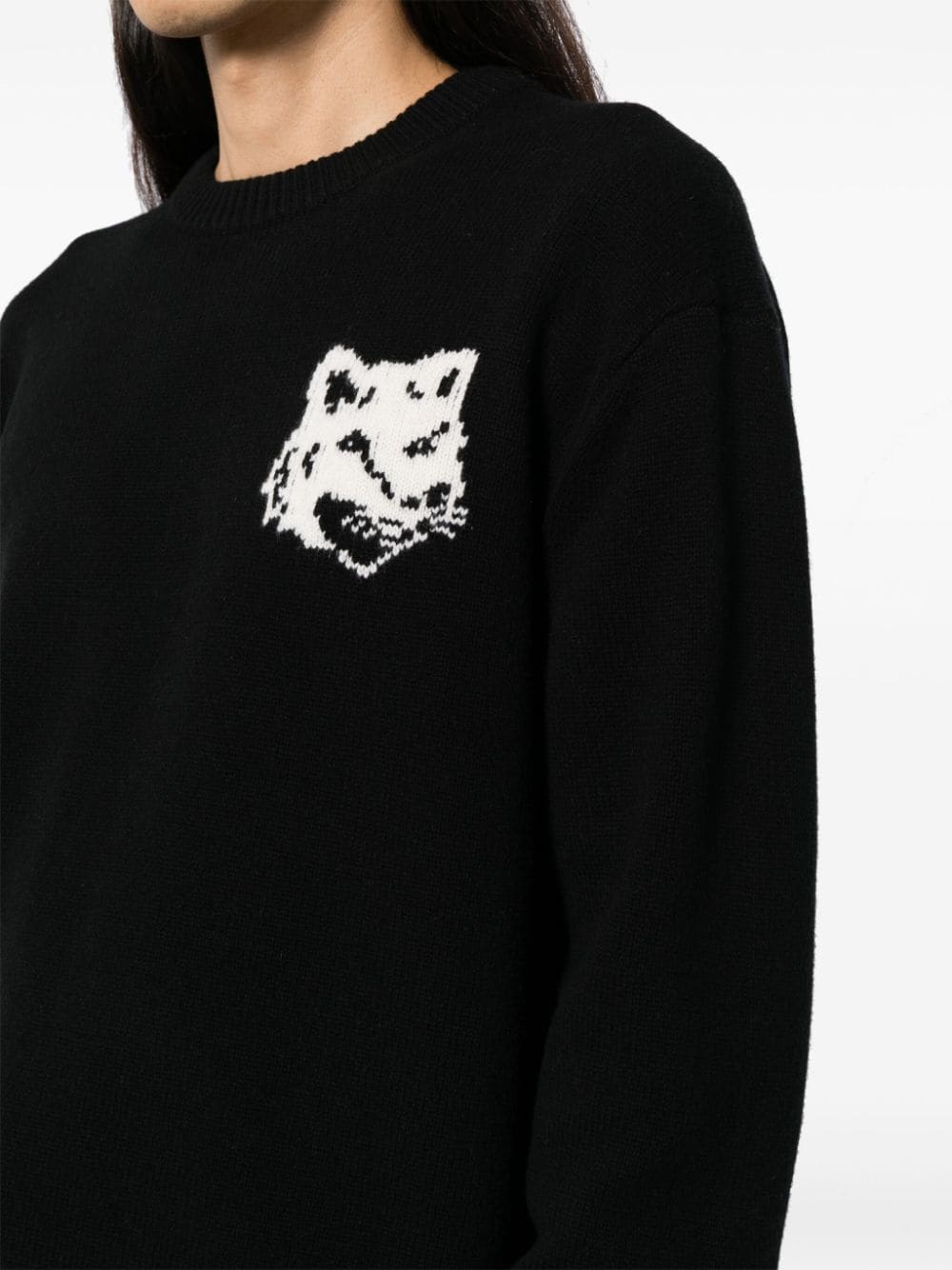 MAISON KITSUNE' Sweaters Black image 3