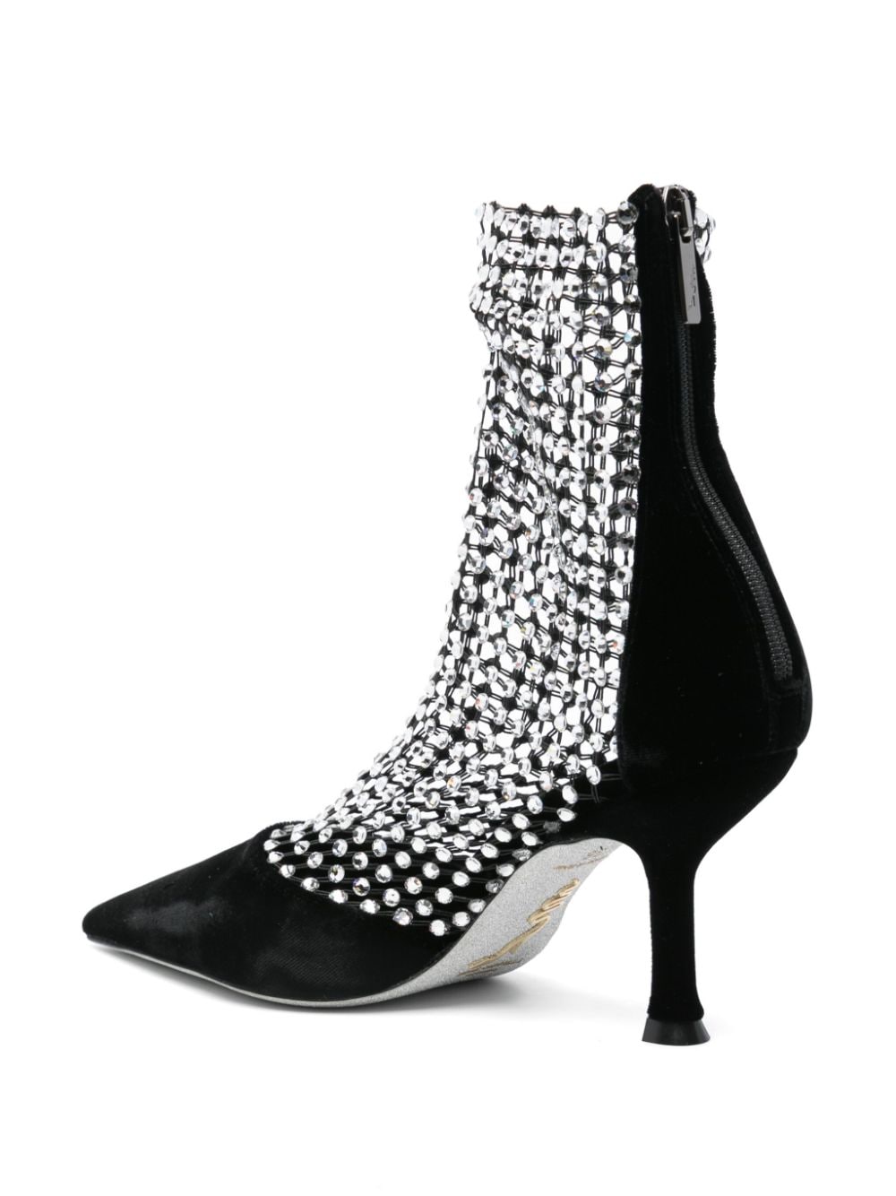 RENE' CAOVILLA With Heel Black image 3