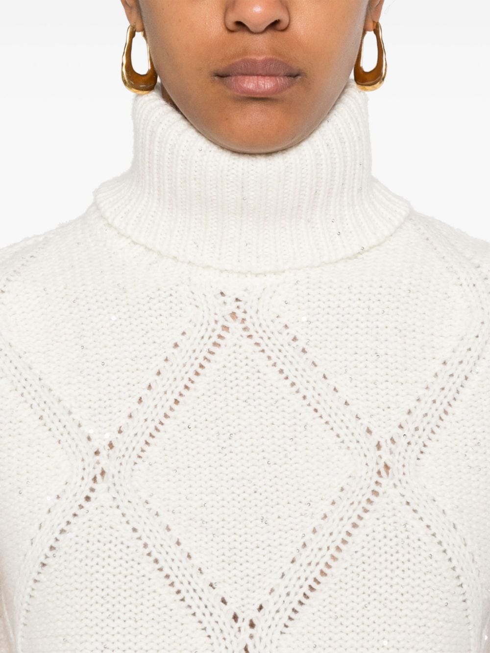 Fabiana Filippi Sweaters Beige image 3