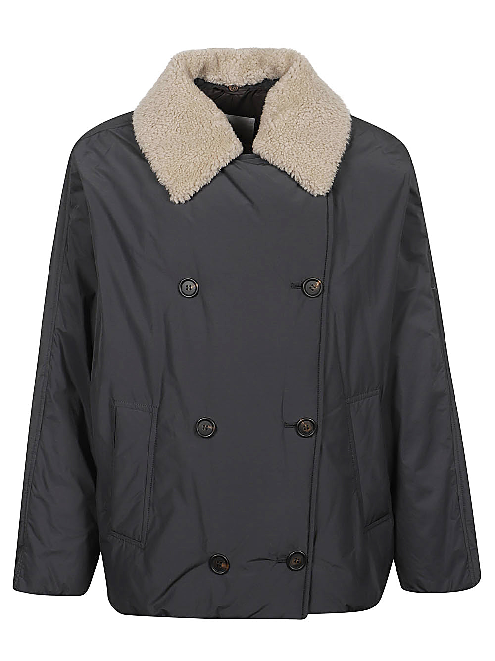 Brunello Cucinelli Coats Grey image 0