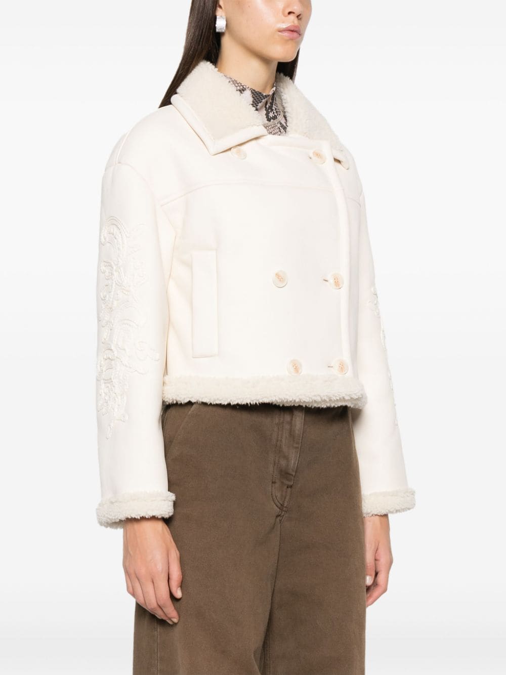 ERMANNO FIRENZE Coats White image 1