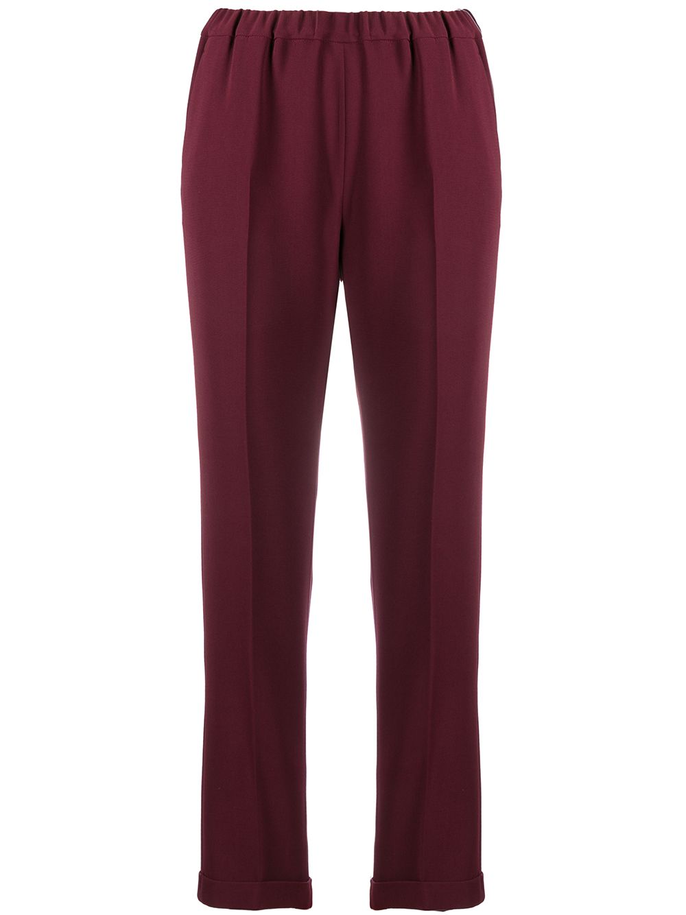 Alberto Biani Trousers Bordeaux image 0