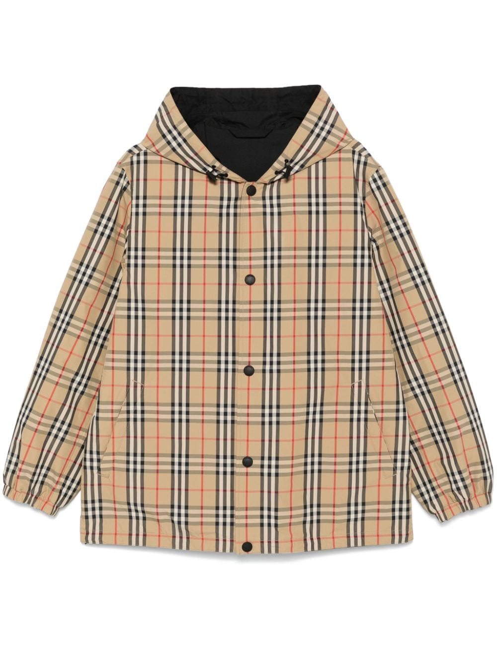 Burberry Beige Vintage Check Reversible Jacket image 0